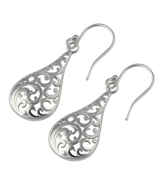 Elegant Silver Earrings