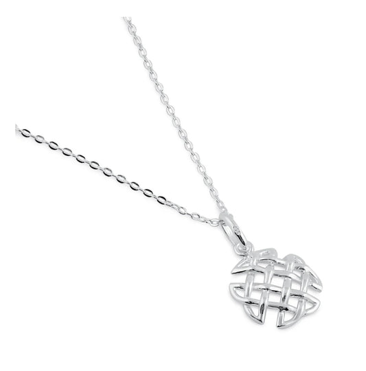 Elegant Celtic Silver Necklace