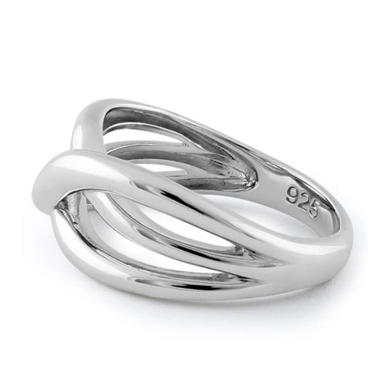 Elegant Wave Length Silver Band