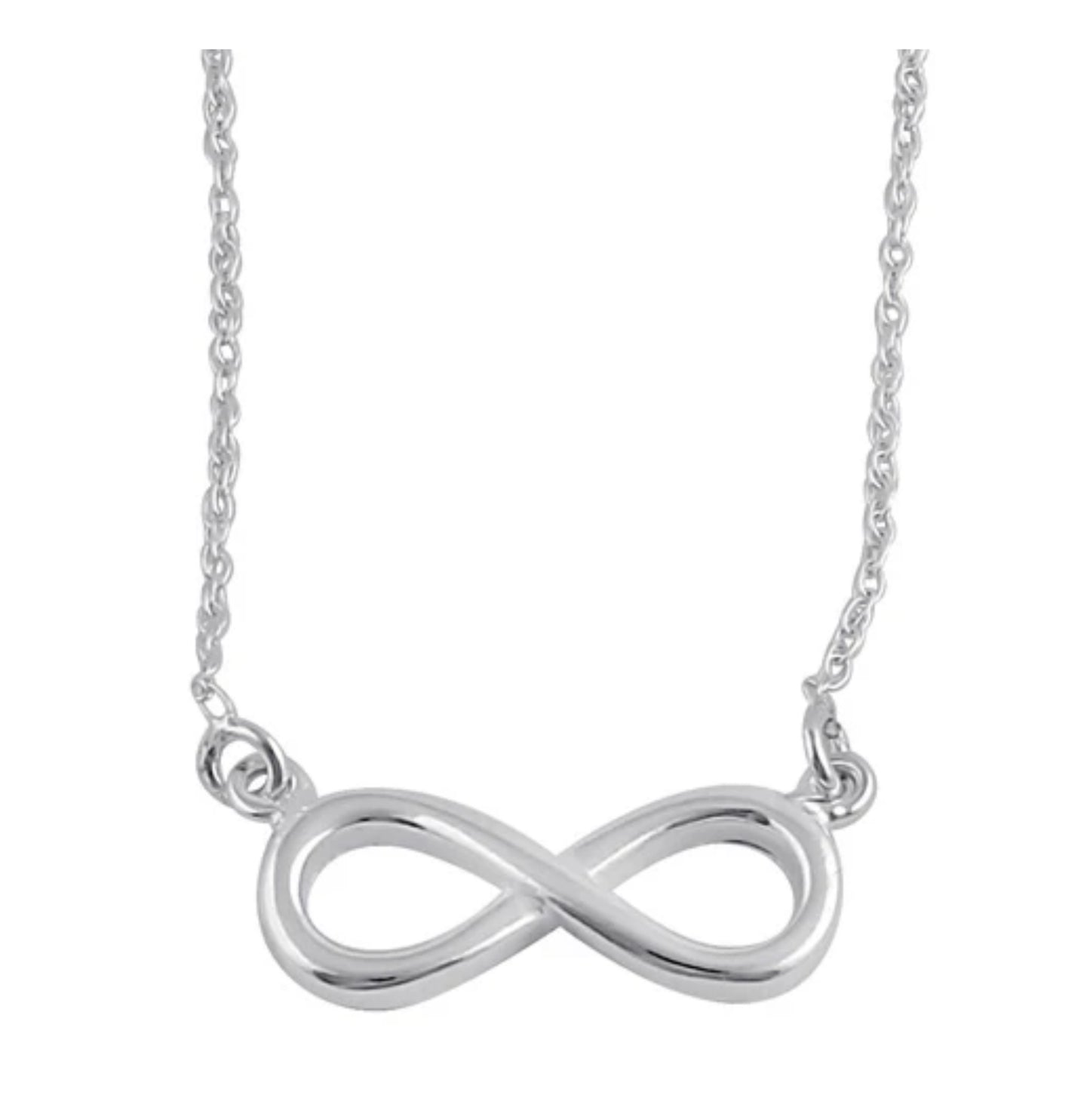 Silver Infinity Necklace