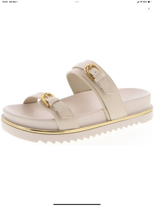 Chic Ivory Sandals