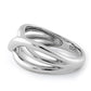 Elegant Wave Length Silver Band