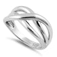 Elegant Wave Length Silver Band