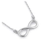 Silver Infinity Necklace