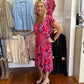 Gilli Plum Red Dress