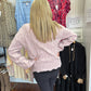 Hem and Thread Pink Sweater